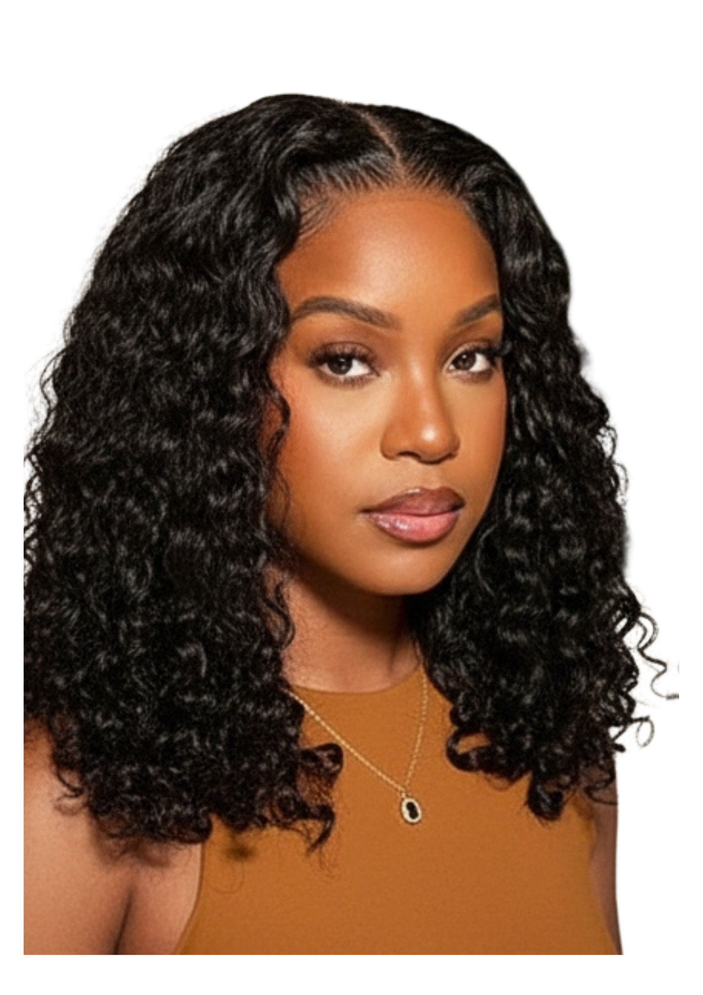 ✨ 14A Full Frontal Kinky Curly Bob Wig Black — 100% Human Hair — Inches 12 to 16