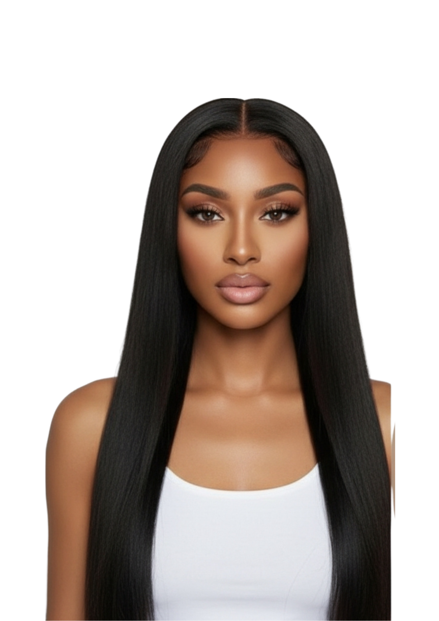 ✨ 15A Glueless 13x4 Lace Front Straight Wig – Jet Black (1B) – Premium Luxury (14”–30”)
