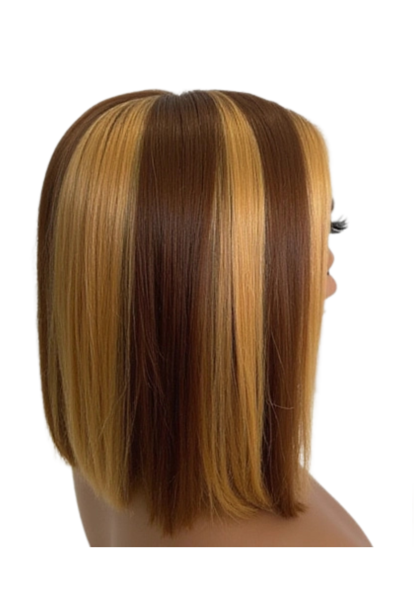 ✨ Double Drawn 13x4 Straight Wig — #4/27 Piano Color (100% Human Hair) — 10” to 20”